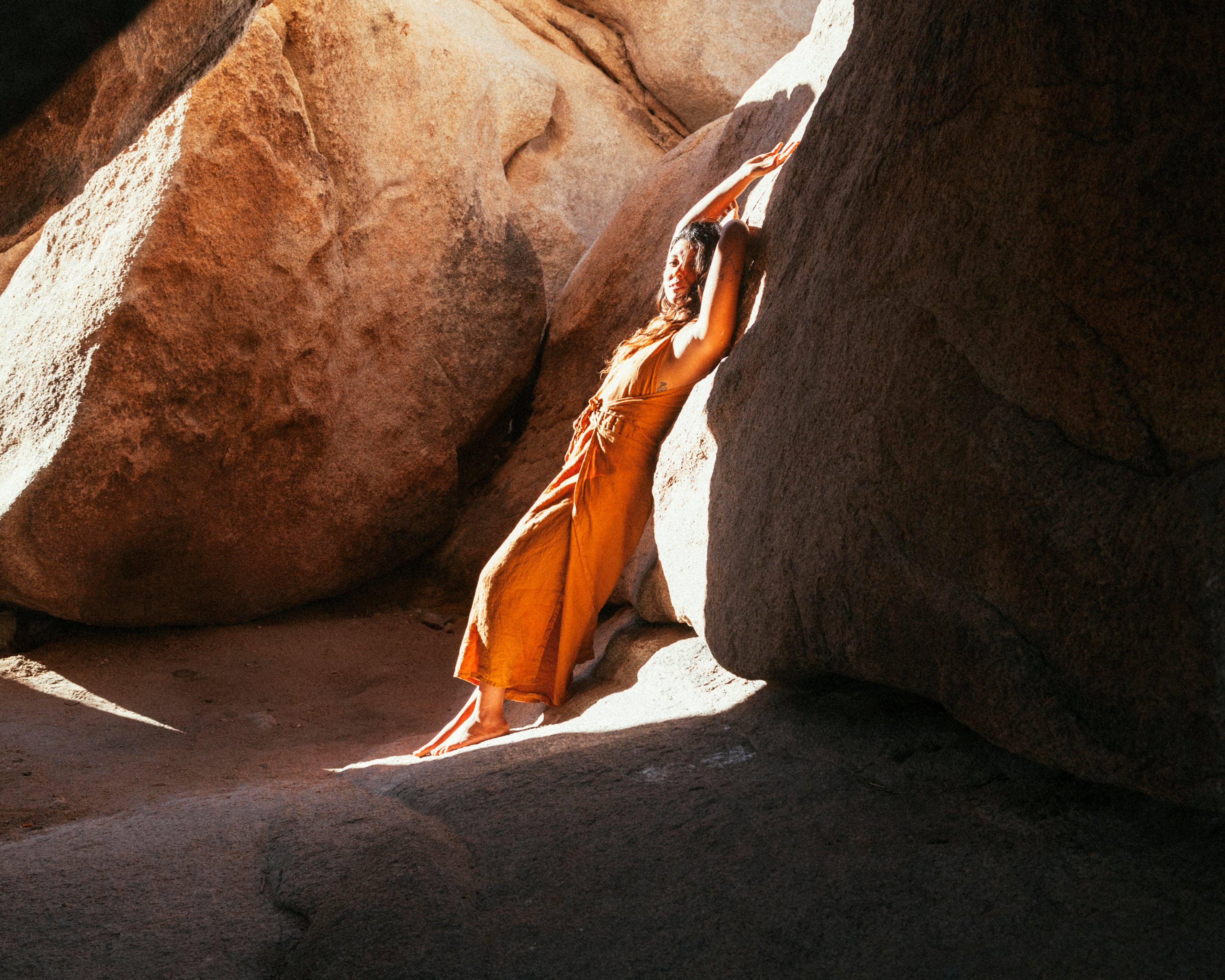 by kvp - Wholesale Romper - Women's - Paige Wrap Romper in Golden5