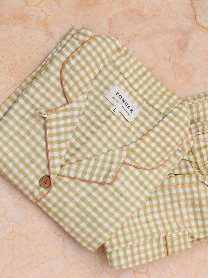 YONDER. - Wholesale Sleepwear Set - Women's - Organic Cotton Pyjamas | Sage2