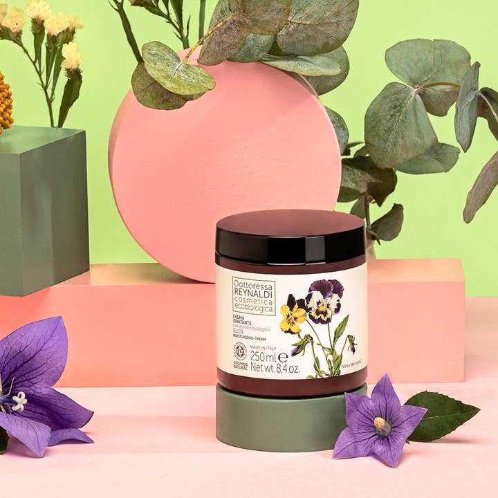 Dottoressa Reynaldi - Vendita all'ingrosso Crema/lozione corpo - Crema idratante viso e corpo con estratto di viola del pensiero biologico