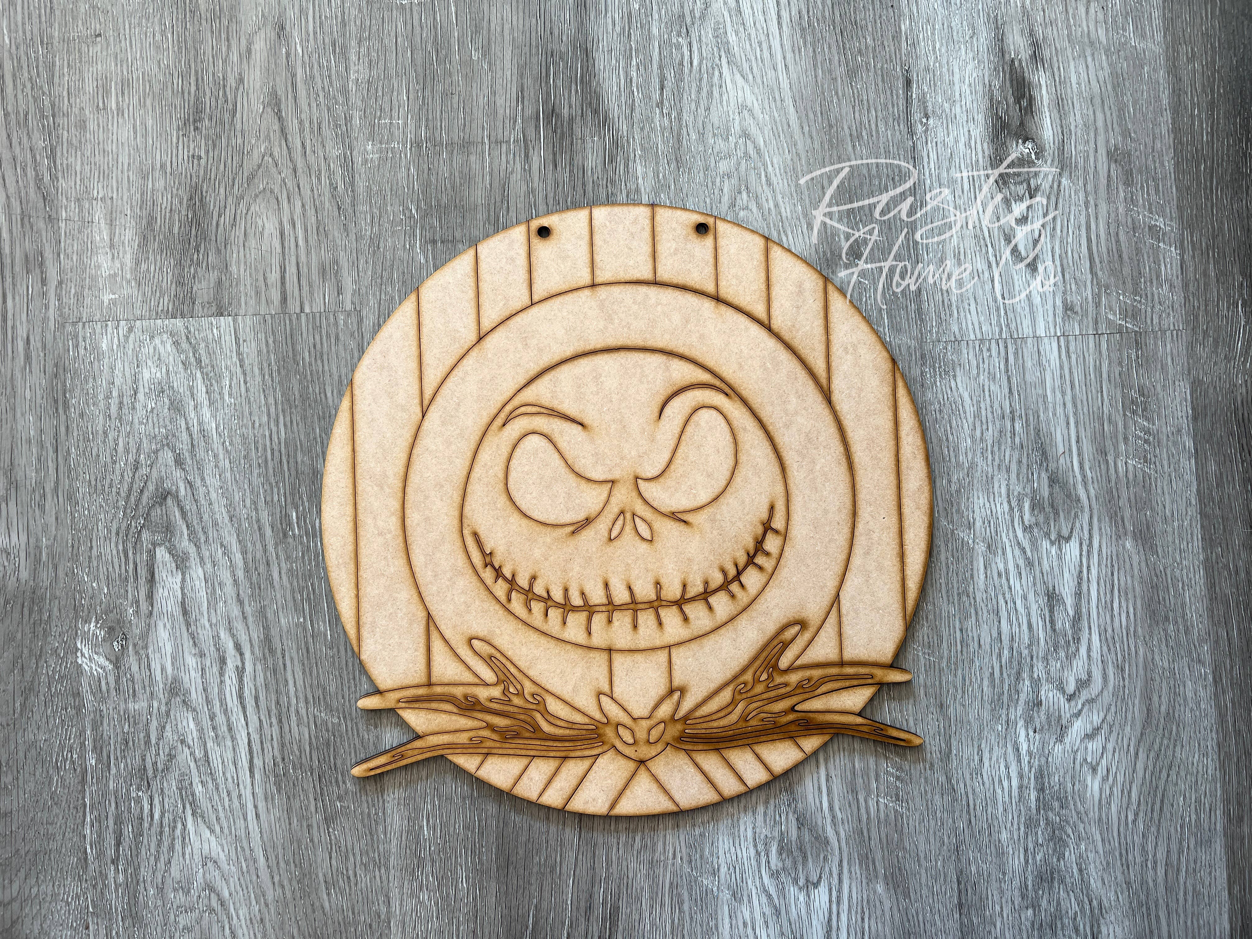 Rustic Home Co LLC – wholesale Dörrhängare – Jack Skellington Halloween-dörrhängare från Nightmare Before Xmas1