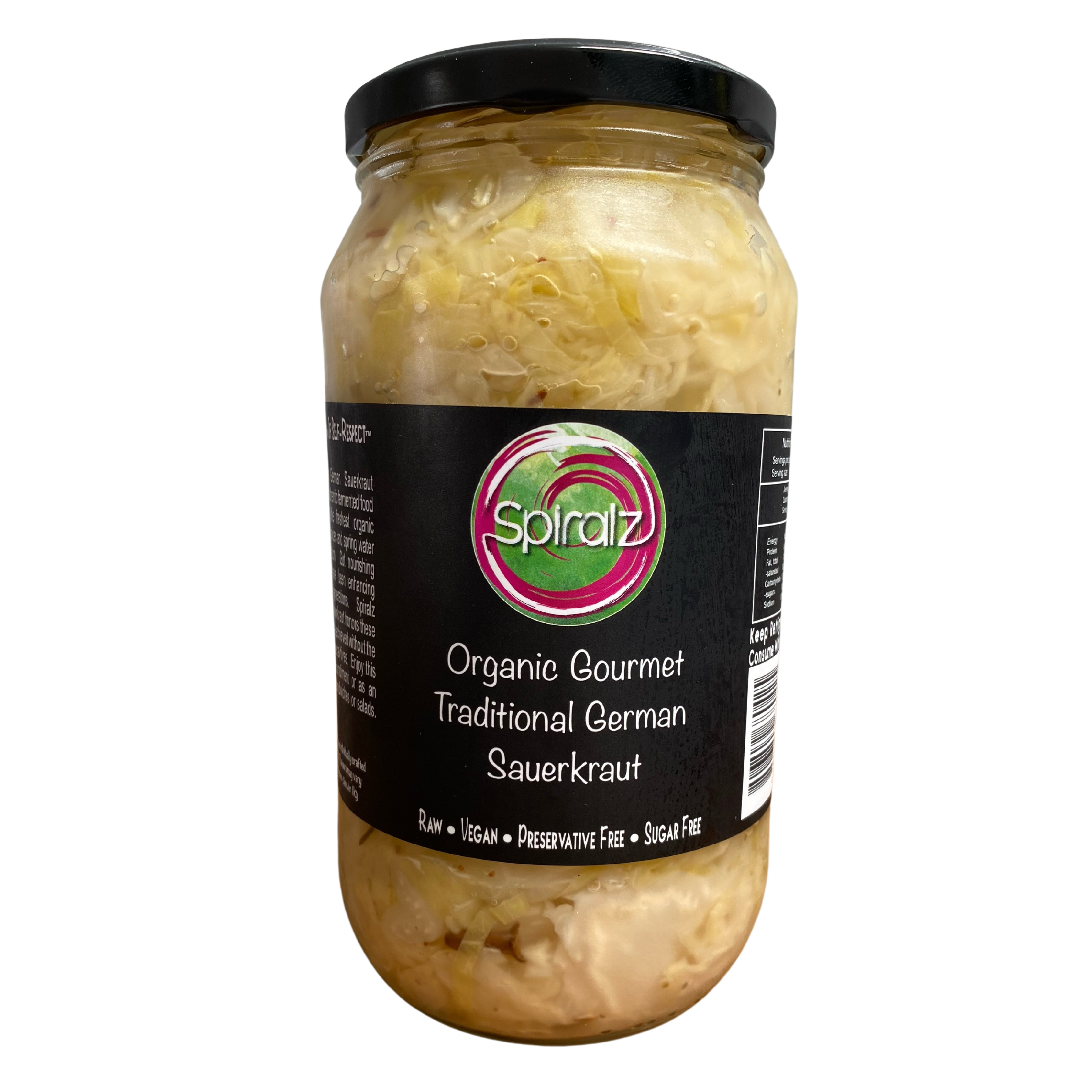 Spiralz Fermented Foods - Wholesale Pickled Vegetables - NEW Traditional Gourmet German Sauerkraut2