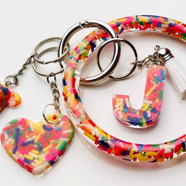 Ensemble de bracelet jonc porte-clés Sprinkle pour la vente par Shop Drip Express