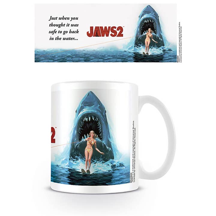 Pyramid International - Venta al por mayor Taza - Jaws 2 - Taza Jaws 2, 11 oz/315 ml