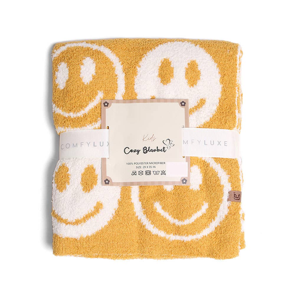 Sensibling Corp. - Wholesale Bedding Blanket - Kids & Baby - Smile Patterned Reversible Kids Throw Blanket22