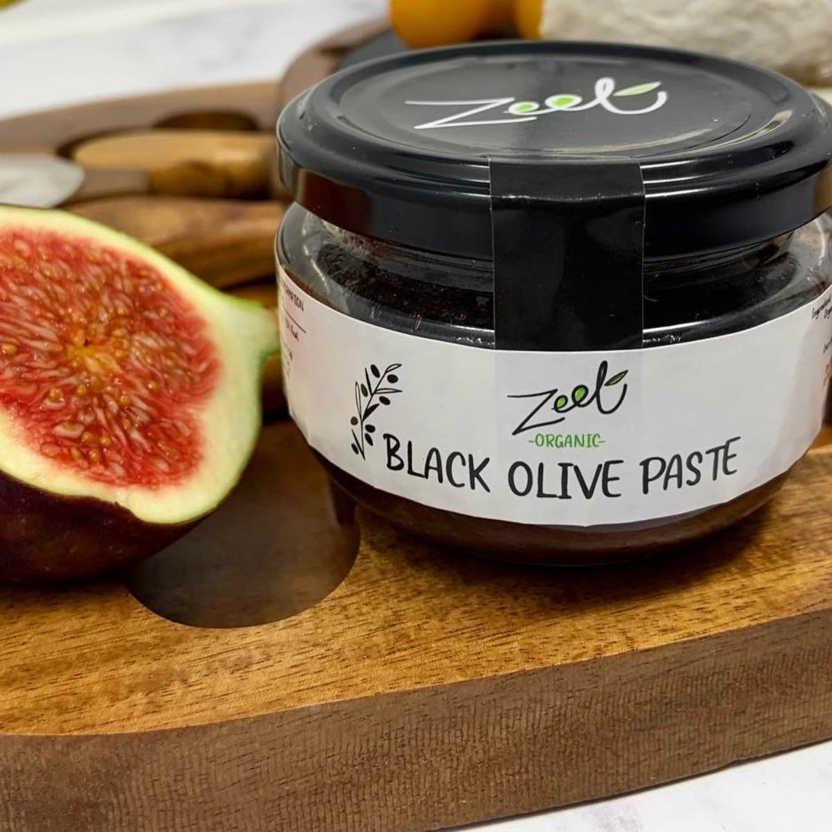 ZEET – Engroshandel Tapenade – ØKOLOGISK EMPLETRE SORT PASTA | Tapenade 100G1