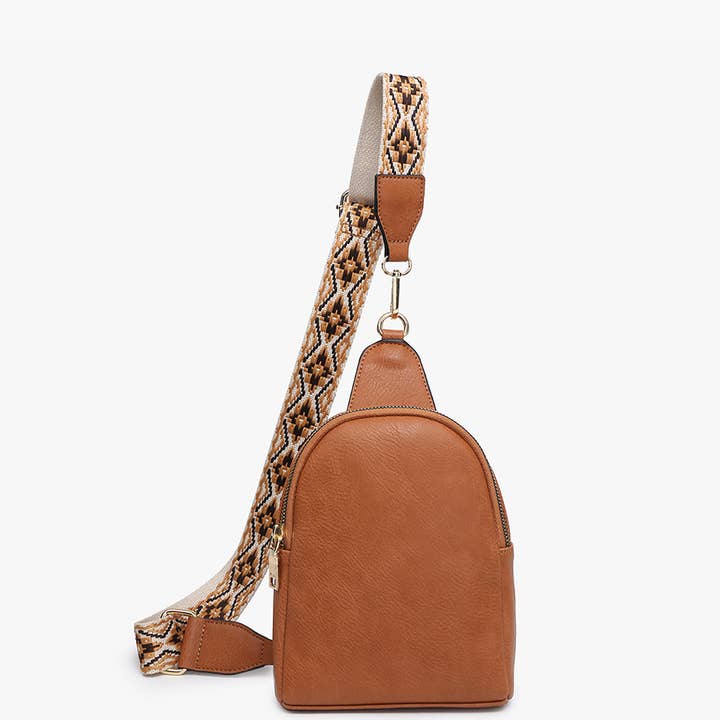 Jen & Co. - Wholesale Crossbody Bag - Women's - M2436 Ellen Sling Bag w/ Removable Guitar Strap