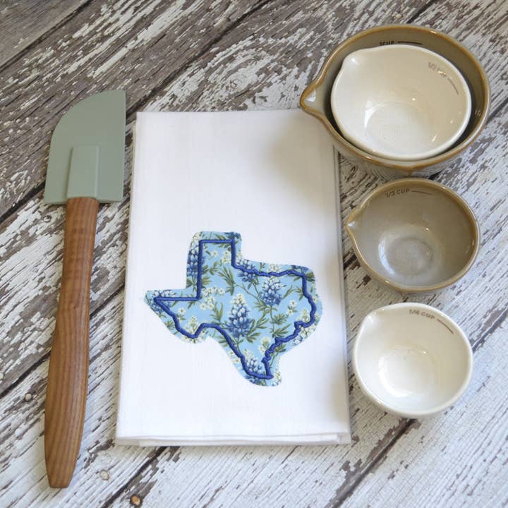 SewMuchMoreStore - Wholesale Tea Towel - TX - Blue Bonnet Collection21