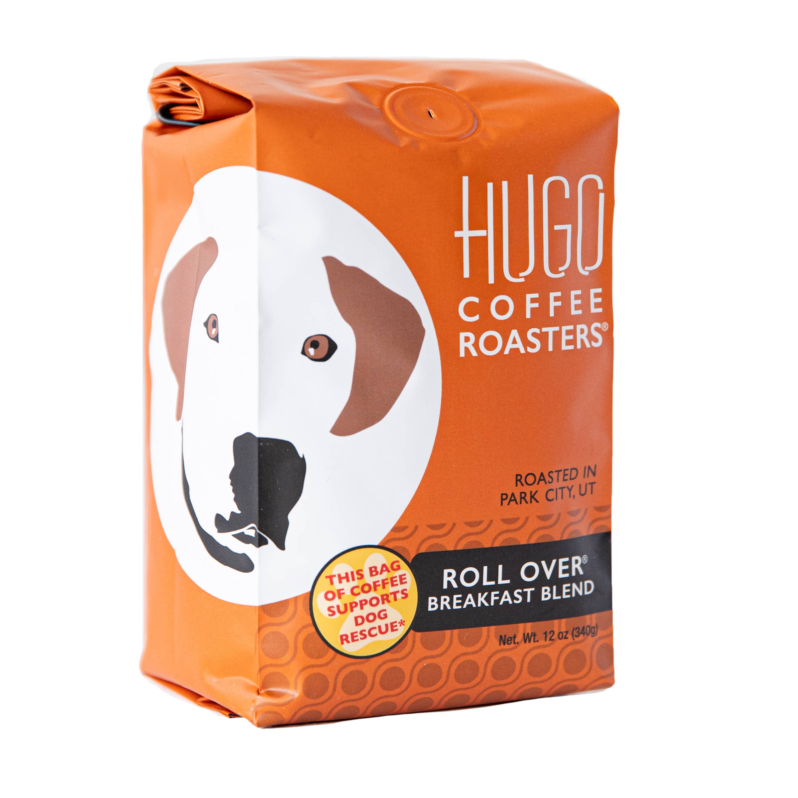 Hugo Coffee Roasters - Wholesale Ground Coffee - Roll Over Breakfast Blend, 12oz: Ground0