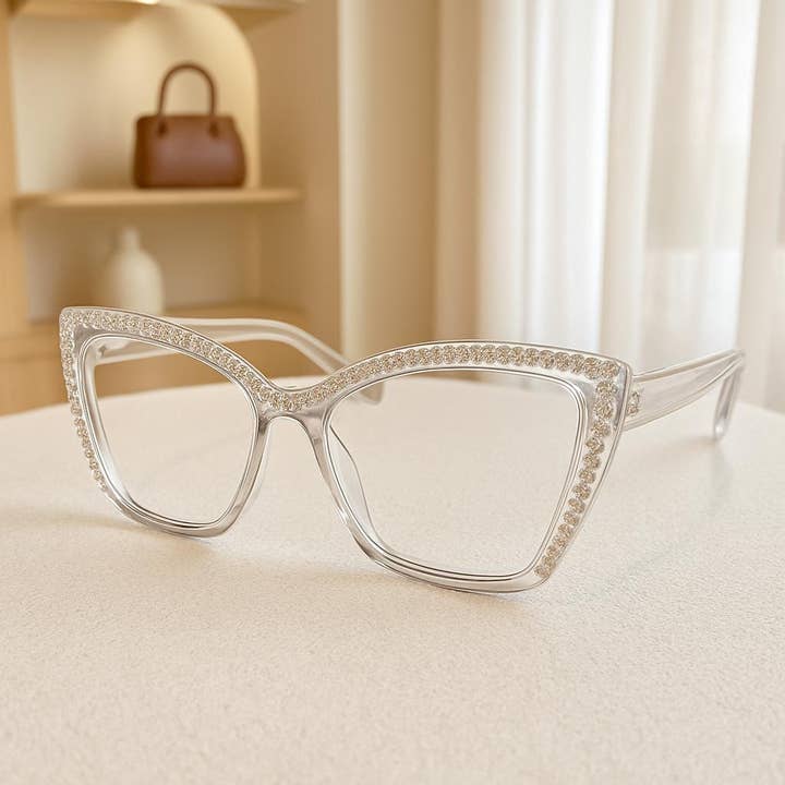 The Bling Barn – wholesale Eyeglasses – Women's – Glitz Has Glam Blue Light Glasses2