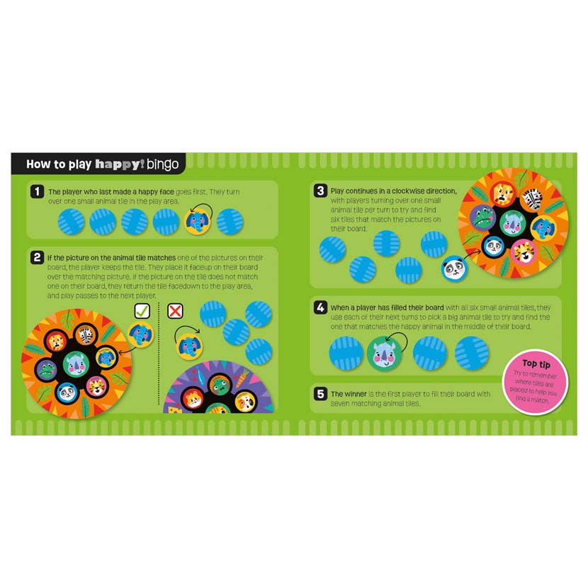 Make Believe Ideas – wholesale Brain game – Child – Happy! Bingo3