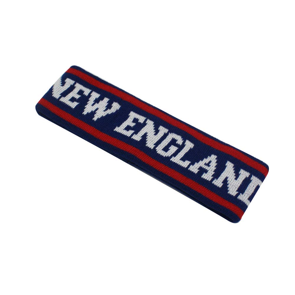 ChoKoLids - Vente Bandeau – femme - Bandeaux doux en tricot d'hiver équipe de football des villes américaines13