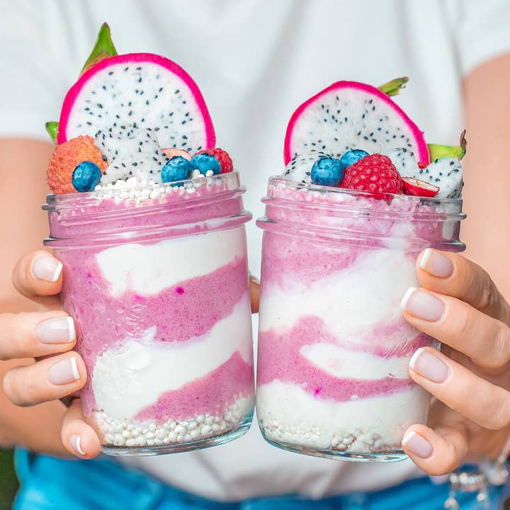 Unicorn Superfoods – Proteína/Superalimento em pó por atacado – 100% liofilizado rosa pitaya pó