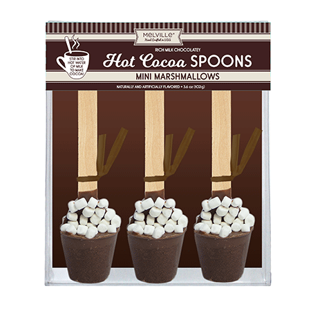 Melville Candy Company - Wholesale Hot Cocoa Spoon - Mini Marshmallow Hot Chocolate Spoons2