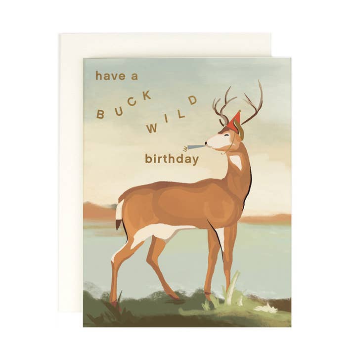 Buck Wild Birthday for wholesale by Amy Heitman