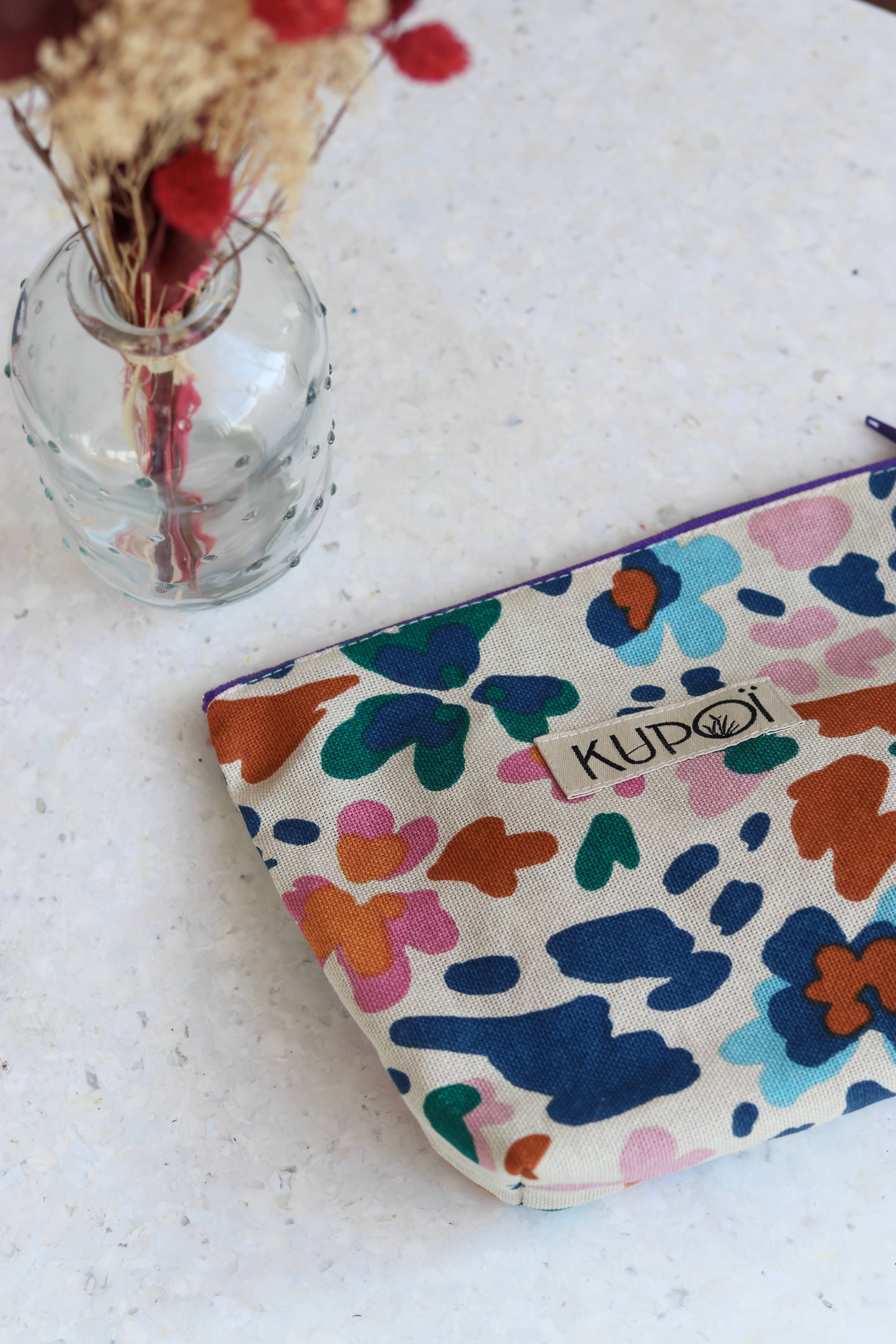 Kupoï – Großhandel Kosmetiktasche – Damen – Kulturtasche aus beschichtetem Baumwollstoff1