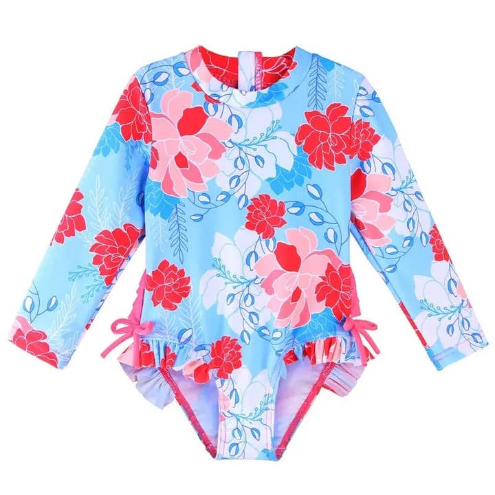 Fato de Banho Menina | 0-6 yo Kids Baby Swimwear por atacado de Swimcore