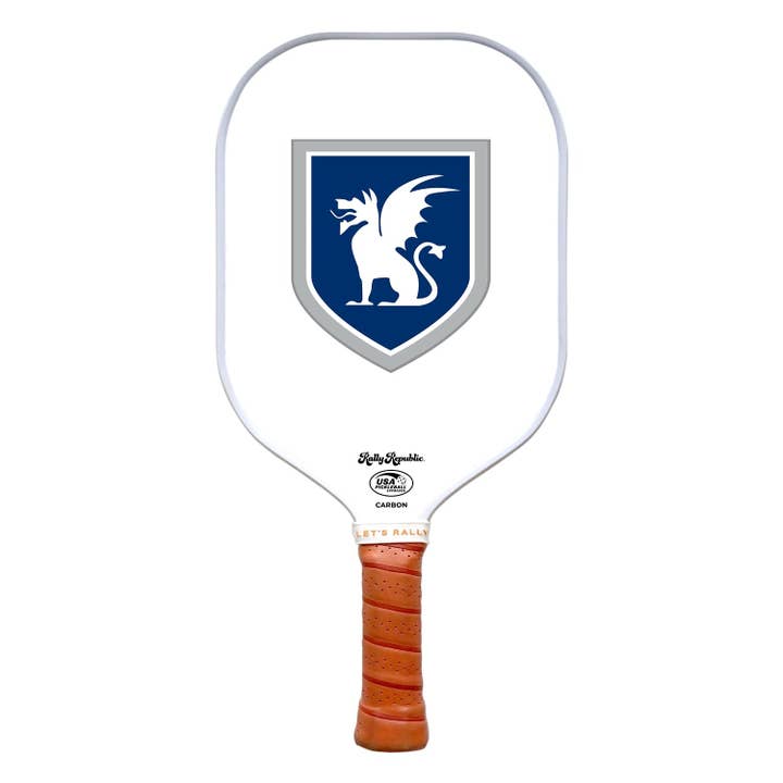 Beta Theta Pi Pickleball-Paddel mit weißem Wappen (B2B) für den Großhandel von Rally Republic
