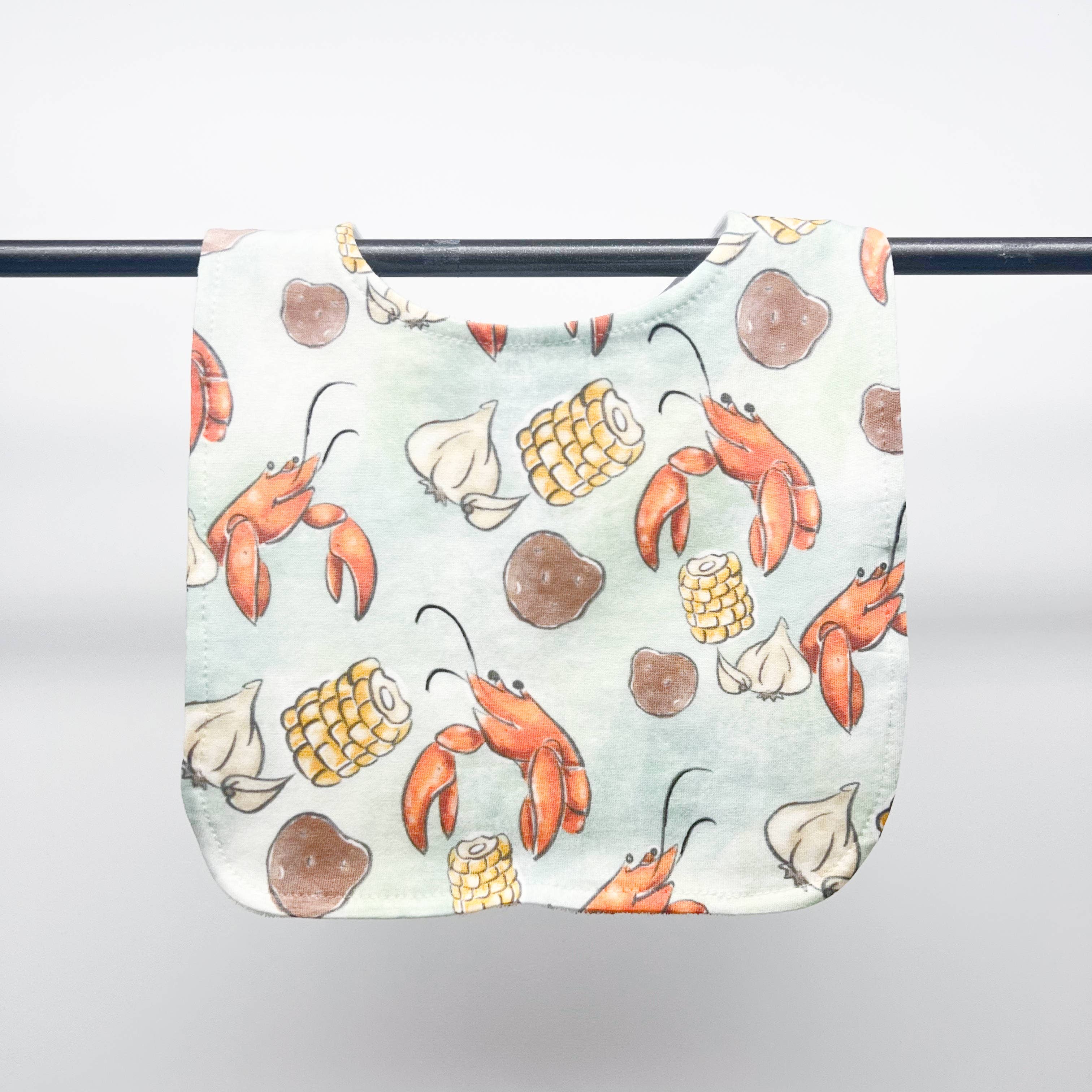 Home Malone – Großhandel Lätzchen – Baby – Babylätzchen „Crawfish Boil“ — Southern Baby Shower Geburtstagsgeschenk1