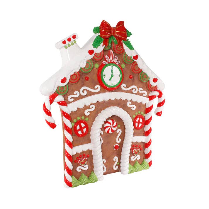 LM Treasures - Wholesale Christmas Decoration - Gingerbread House Backdrop Facade Statue3
