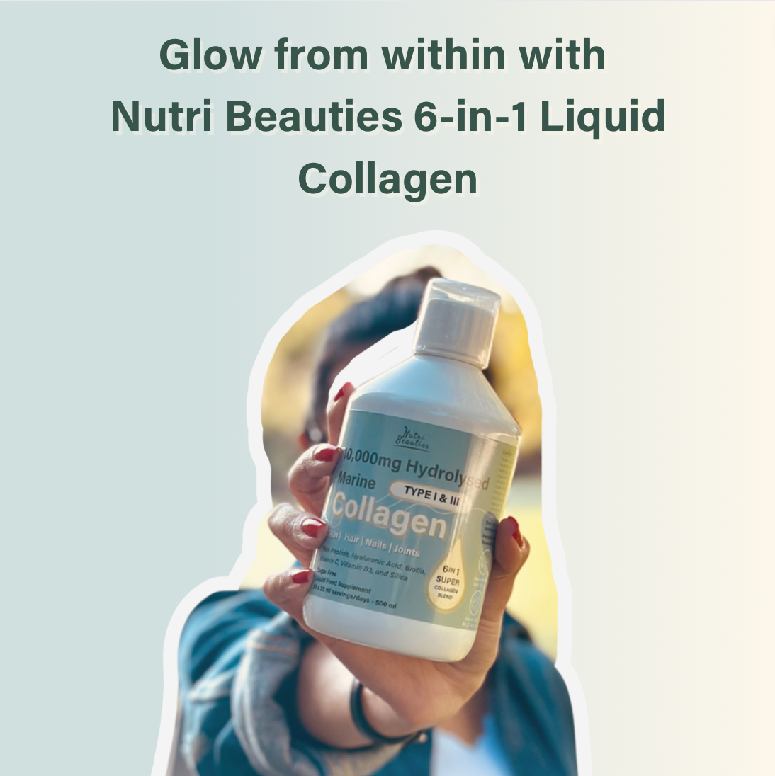 Nutri Beauties – wholesale Oral supplement/vitamin – Nutri Beauties 6-in-1 Hydrolysed Marine Collagen 10,000Mg12