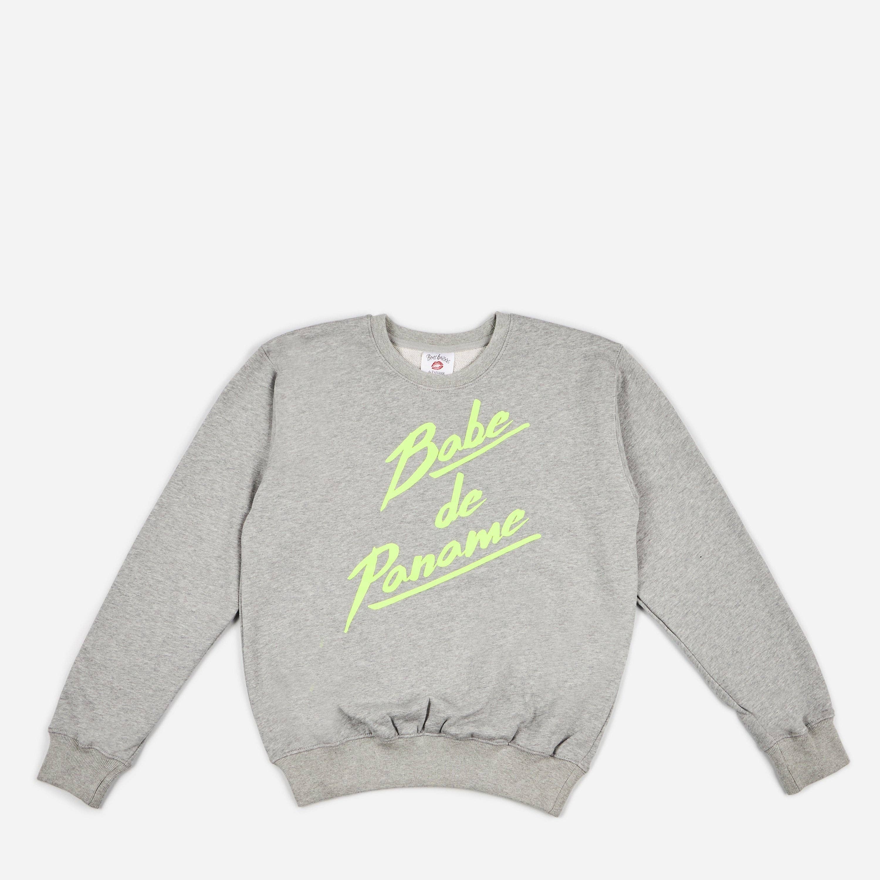Panama Babe Sweatshirt - Grey for wholesale on Faire0