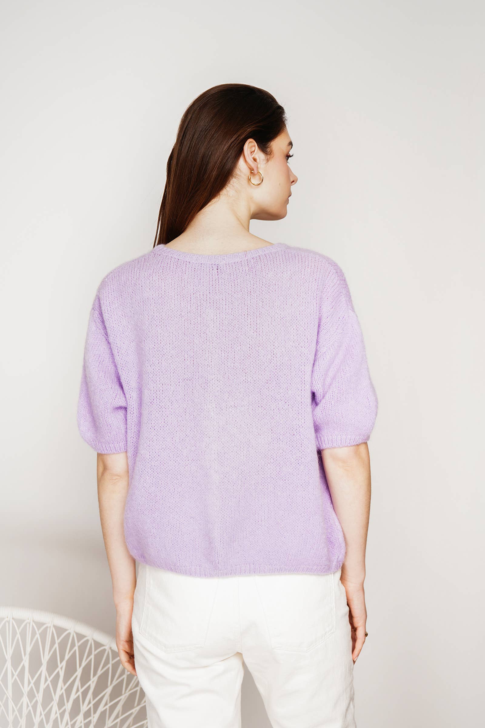 NOELINE - Wholesale Cardigan - Women's - Kid mohair and wool vest 752942