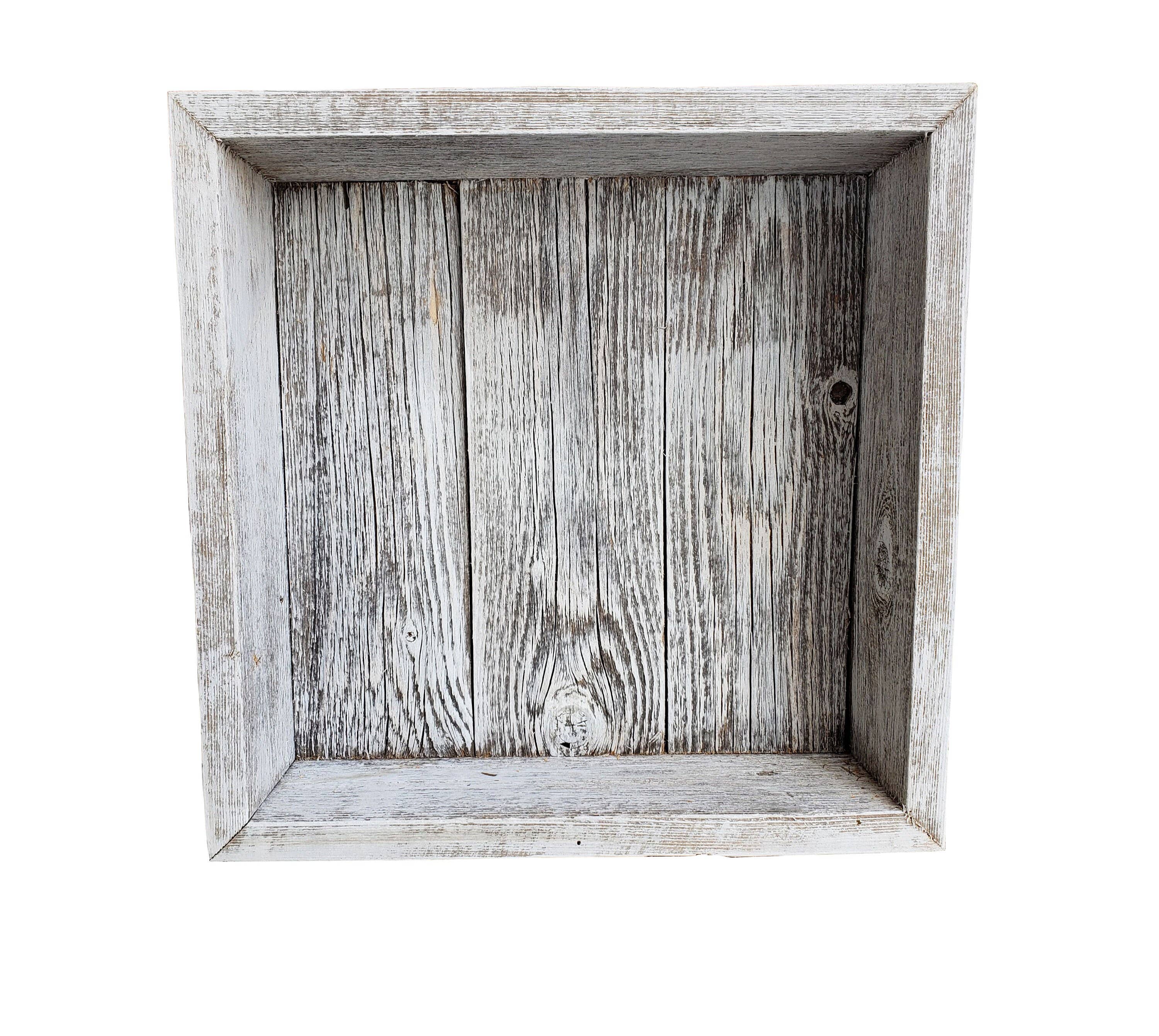 Rockin'Wood - Vendita all'ingrosso Mensole da parete - Cornici Shadow Box in legno riciclato - Rustic Farmhouse8