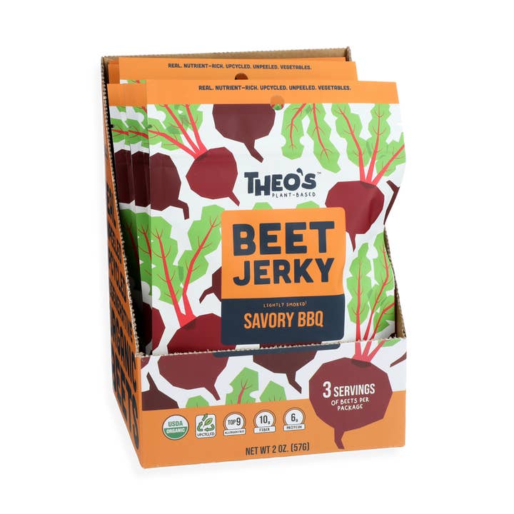Beet Jerky Savory BBQ and other Purchase Wholesale organic grass fed beef jerky. Free Returns & Net 60 Terms on Faire trending on Faire.