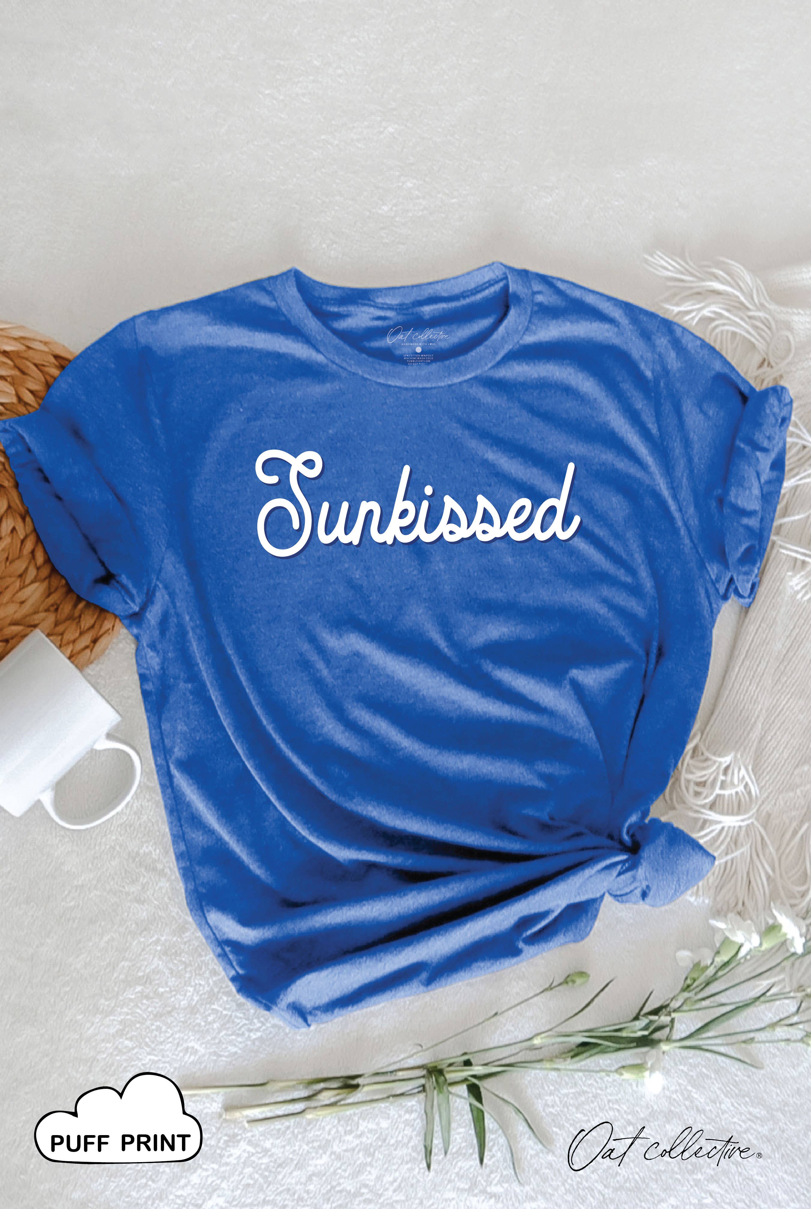 OAT COLLECTIVE - Wholesale Screen Printed T-Shirt - Women's - SUNKISSED PUFF Graphic T-shirt6