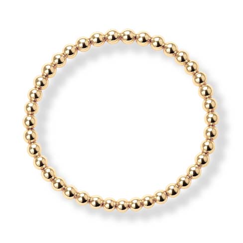 Classic 2MM | Beaded Stretchy Ring for wholesale by bara boheme