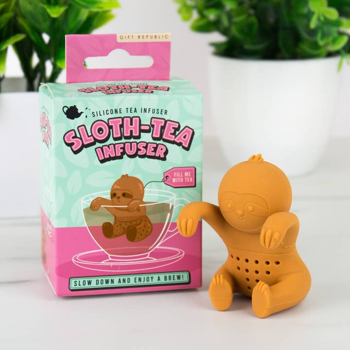 SLOTH-TEA INFUSER for wholesale by Gift Republic