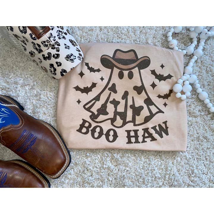 Boo Haw t shirt for wholesale by Davis Designs