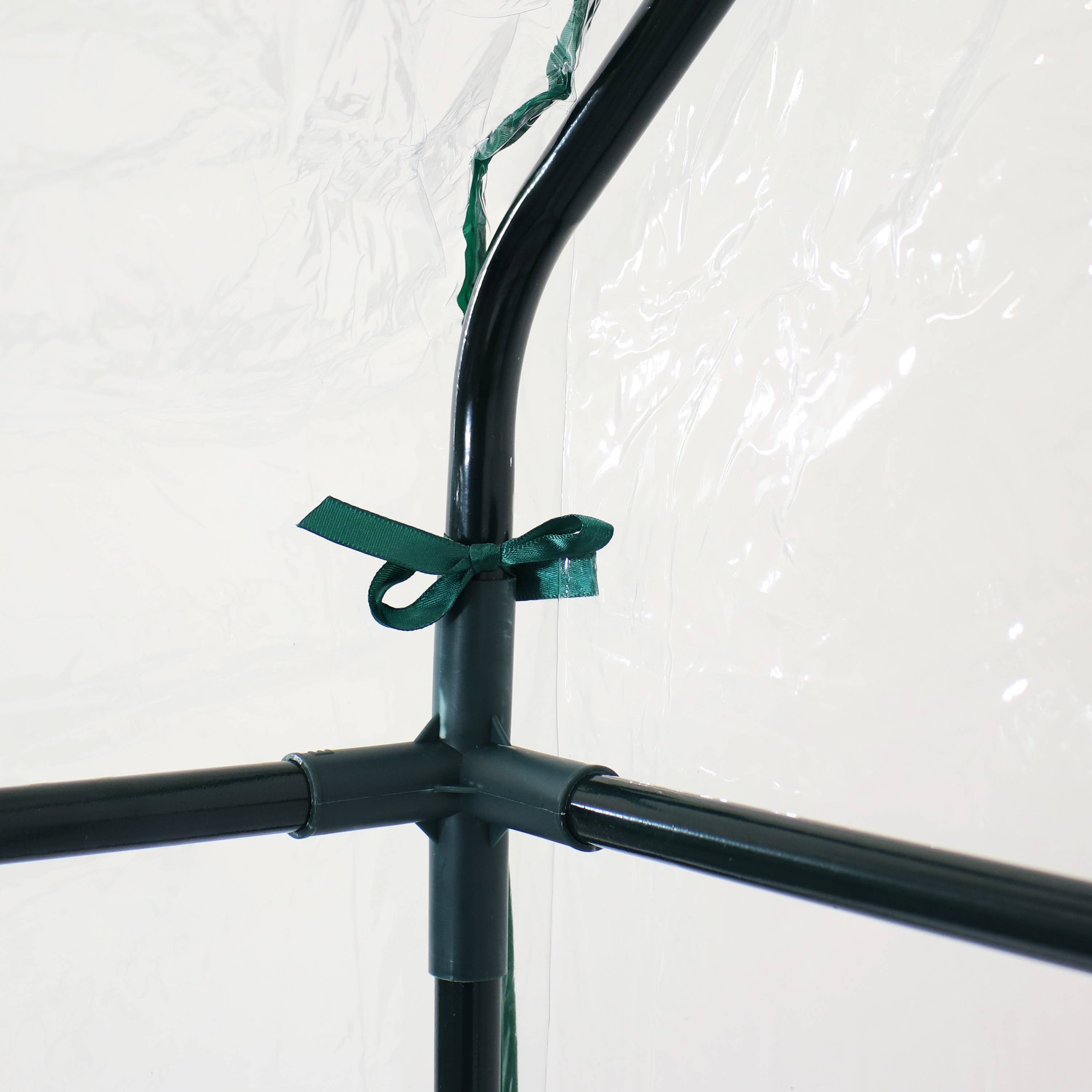 Sunnydaze Decor - Wholesale Planting Net/Cover - Grandeur Walk-In Greenhouse with 4 Shelves - Clear8