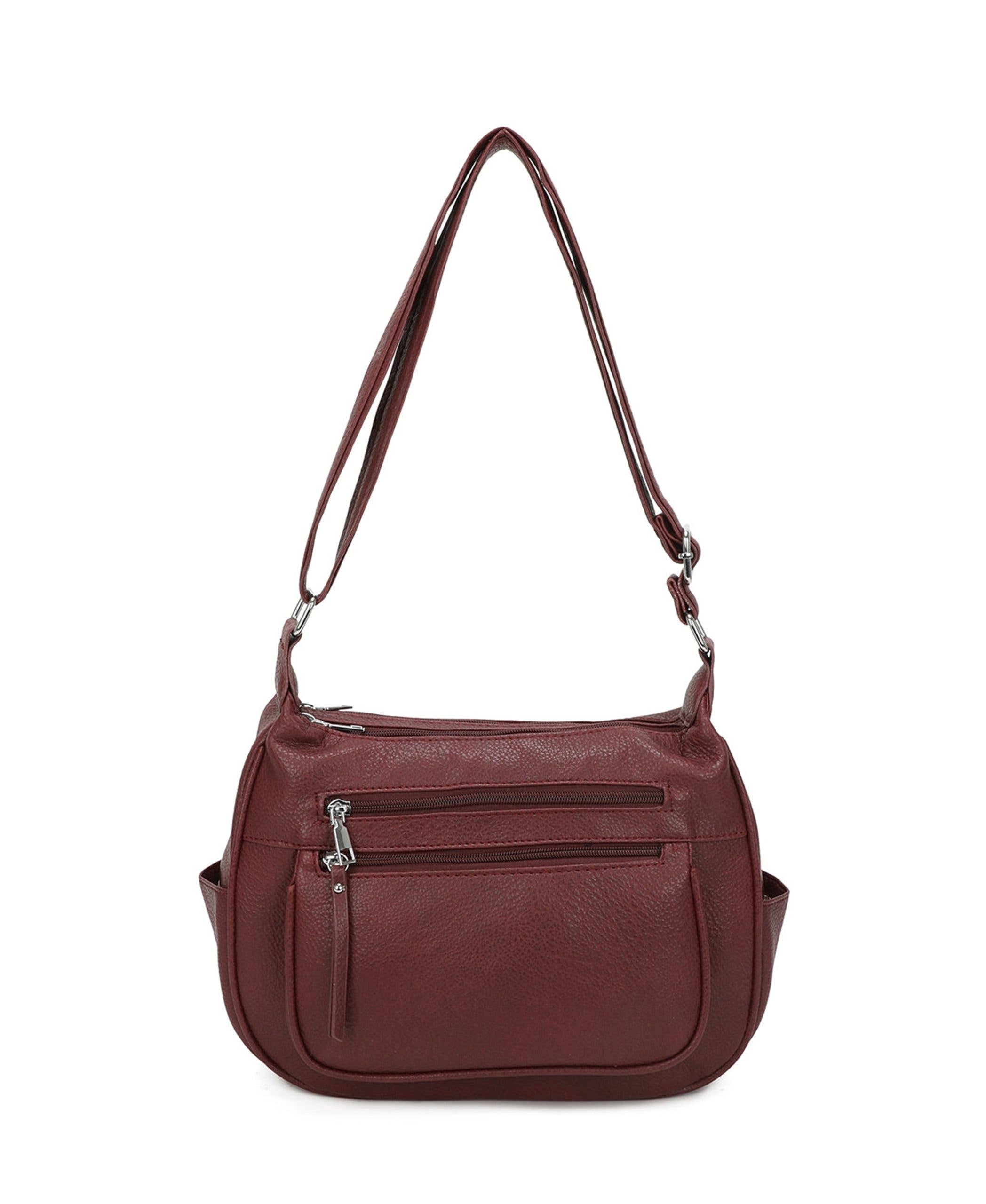 Ellas Trading - Vente Sac porté épaule – femme - Sac à main souple bandoulière hobo décontracté1