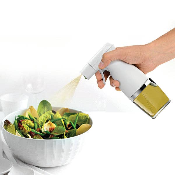 Prepara - Wholesale Oil/Vinegar Dispenser - Simply Mist Olive Oil Sprayer - Chrome Band3