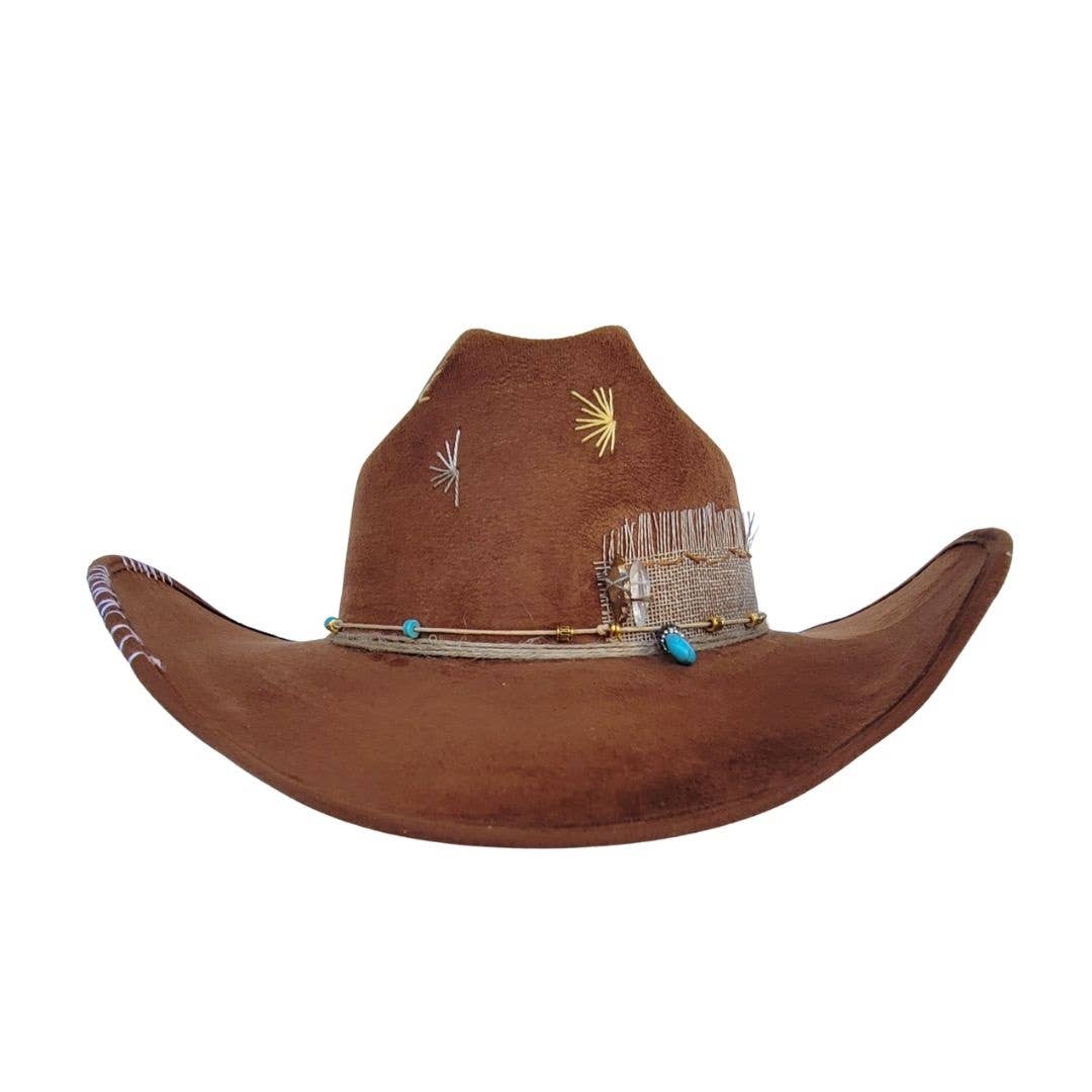 PETRA SAVAGE - Wholesale Cowboy Hat - Women's - Macrae Cowboy Crown Hat1