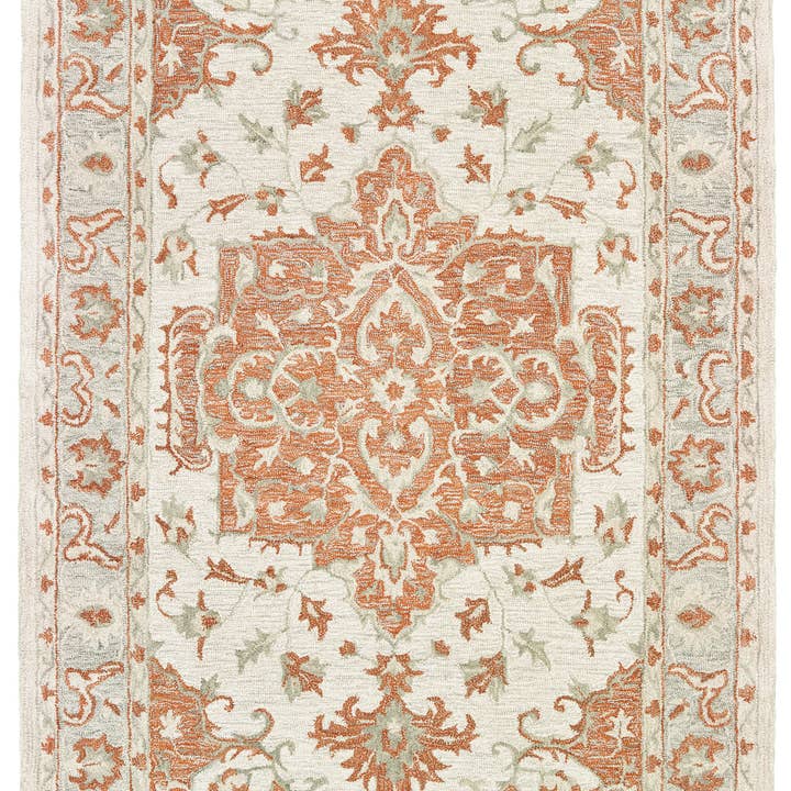 Sunrise Medallion Area Rug for wholesale by LR Home