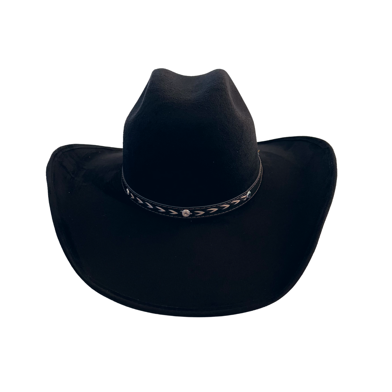 The Modern Cactus Co - Vente Chapeau de cowboy – unisexe - Chapeau de cowboy western en suède végétalien unisexe4