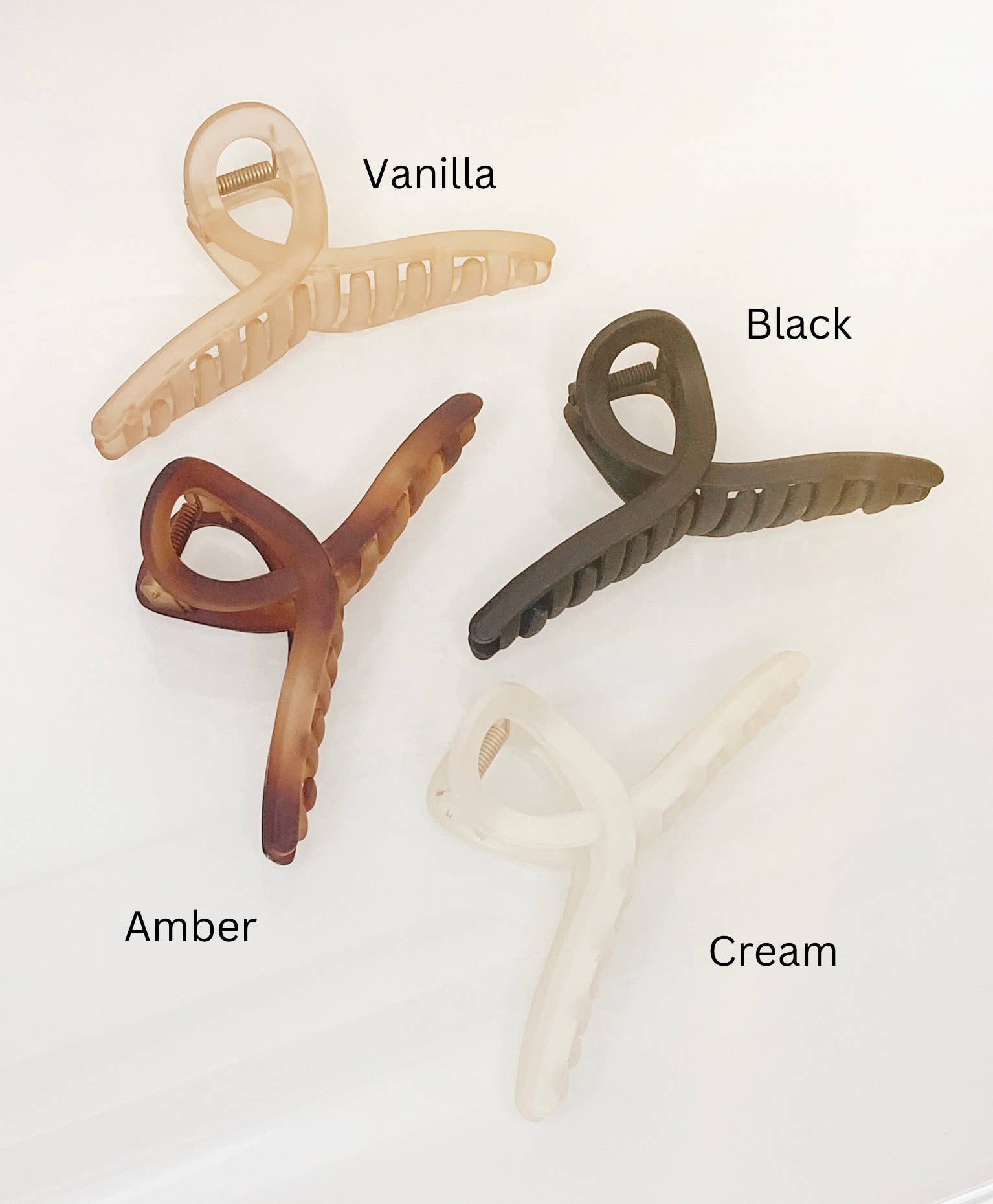 Kitten Claws Clips - Venta al por mayor Horquilla para el pelo - Mujer - Clip Loop Claw *Grande esmerilado11