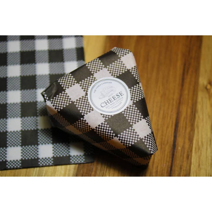 Val Viola Candles - Wholesale Novelty Candle - Cheese Candle | Custom Scent | Soy Wax Candle Orange Wax3