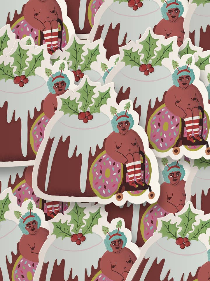 Pudding - pegatina para venta al por mayor de Chiaralascura