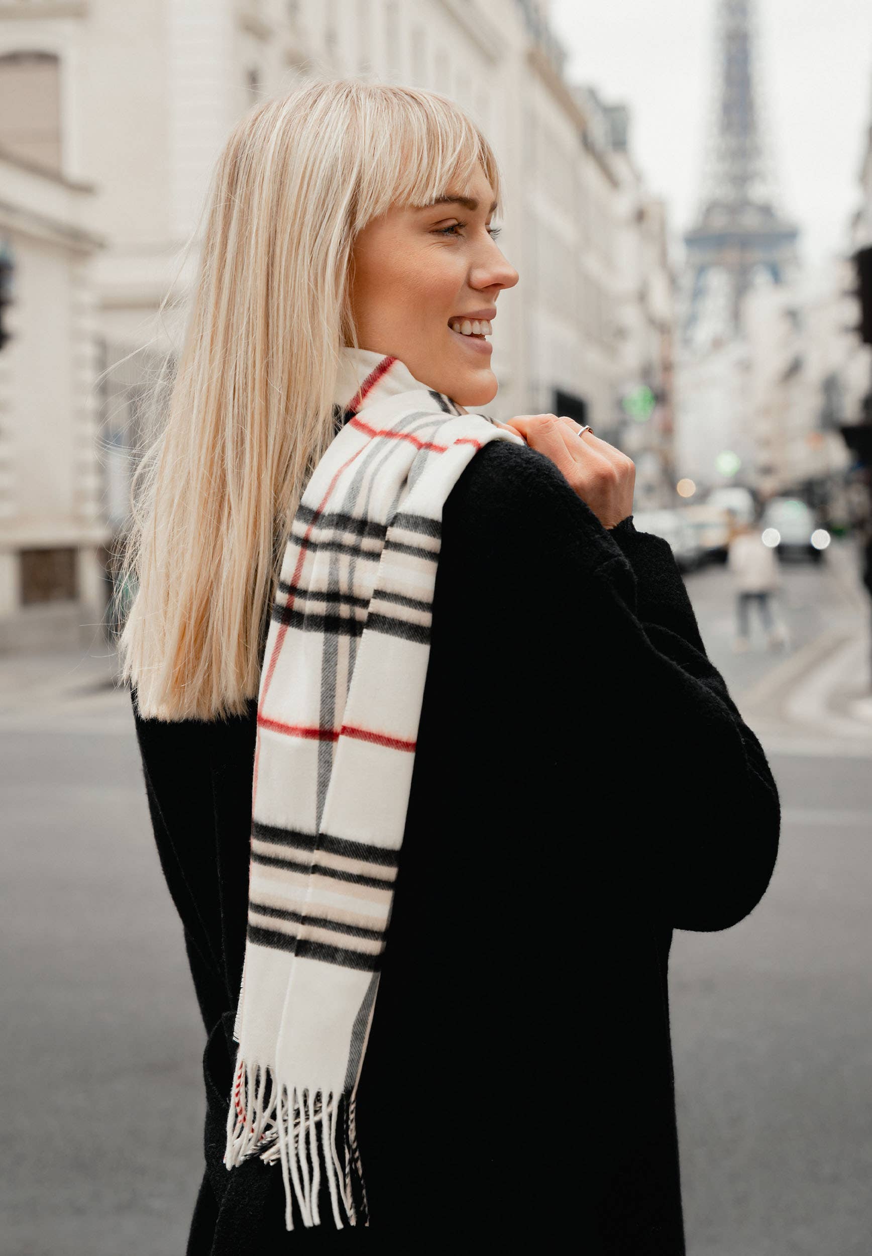 FRAAS - The Scarf Company - Wholesale Scarf - Women's - FRAAS Plaid Cashmink® Scarf12