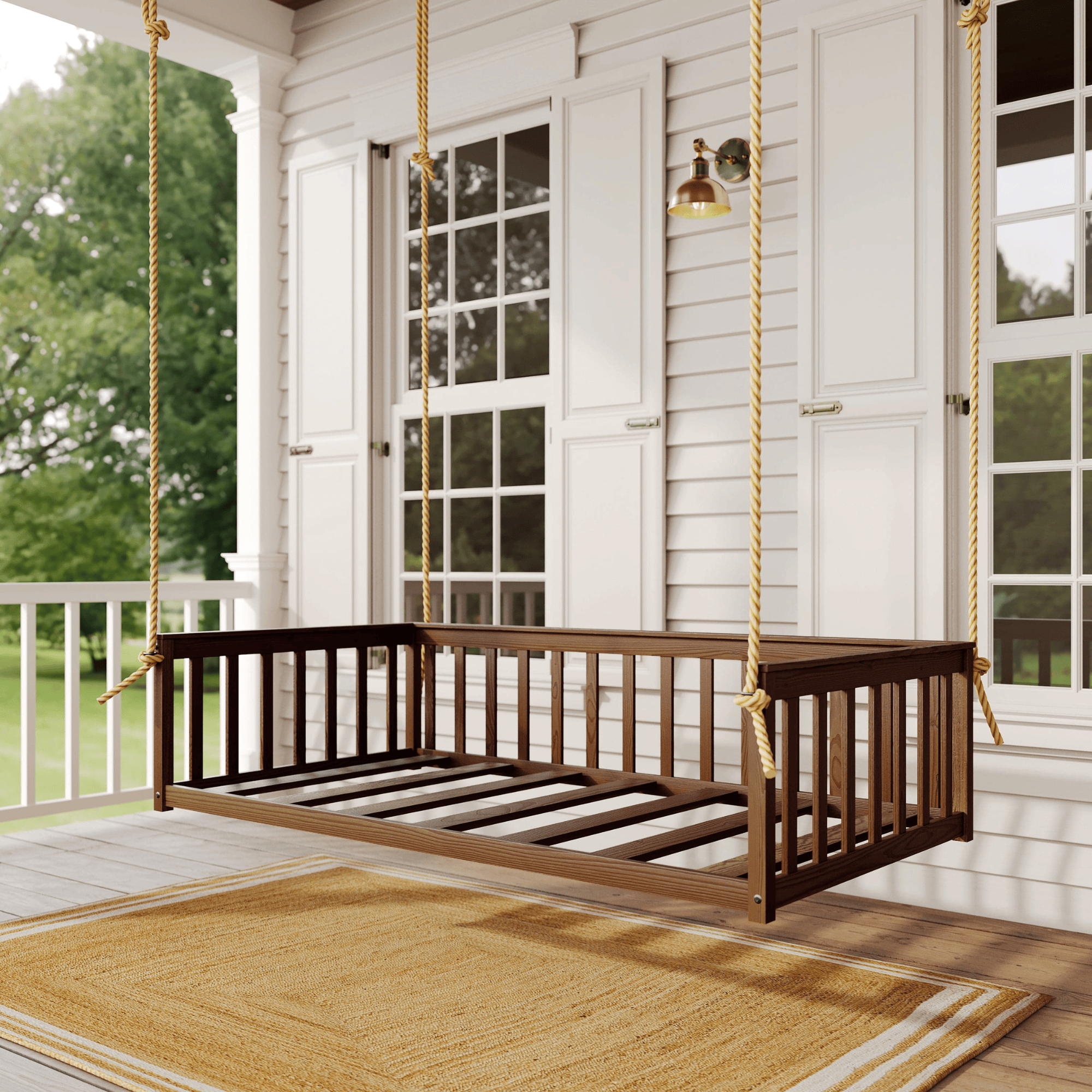 The Porch Swing Company - Wholesale Swing - Kids & Baby - Keystone Amish Co. Columbus Daybed Porch Swing2