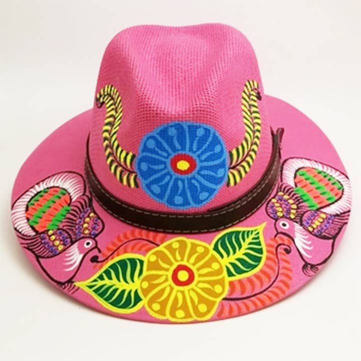 Westliche Cowboyhüte mit Nahua-Kunst der nordamerikanischen Ureinwohner für den Großhandel von Costello International