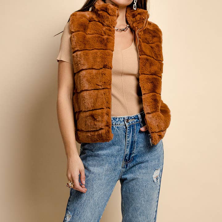 Vest #255117 and other Purchase Wholesale side zip jacket. Free Returns & Net 60 Terms on Faire trending on Faire.