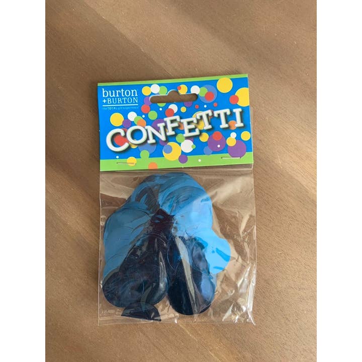 Hullaballoons - Wholesale Confetti - Blue Confetti | Blue Gender Reveal Confetti | Shiny Mylar 1"2