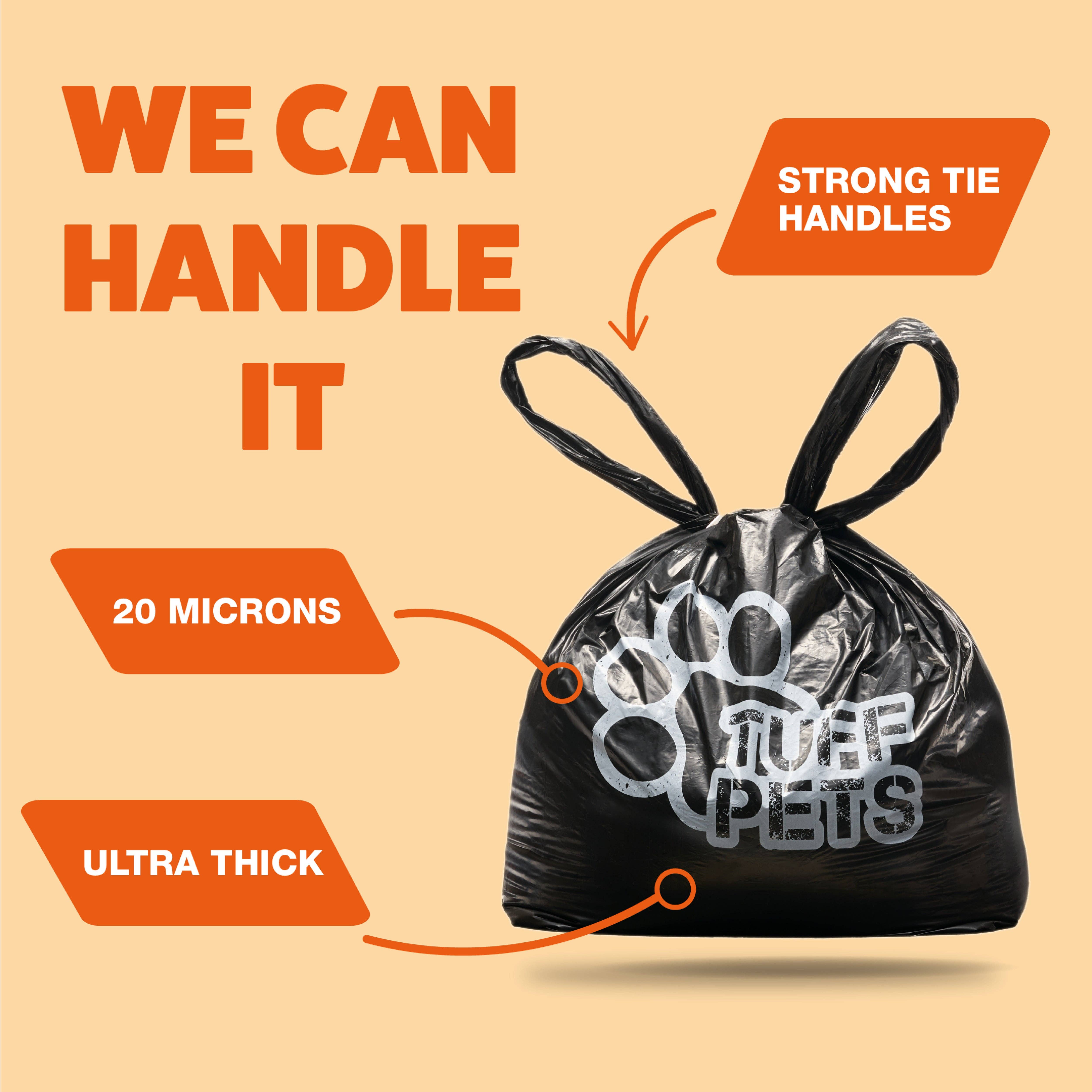 Tuff Pets – wholesale Pet poo bag – Tuff Pets Heavy Duty Dog Waste Bags3