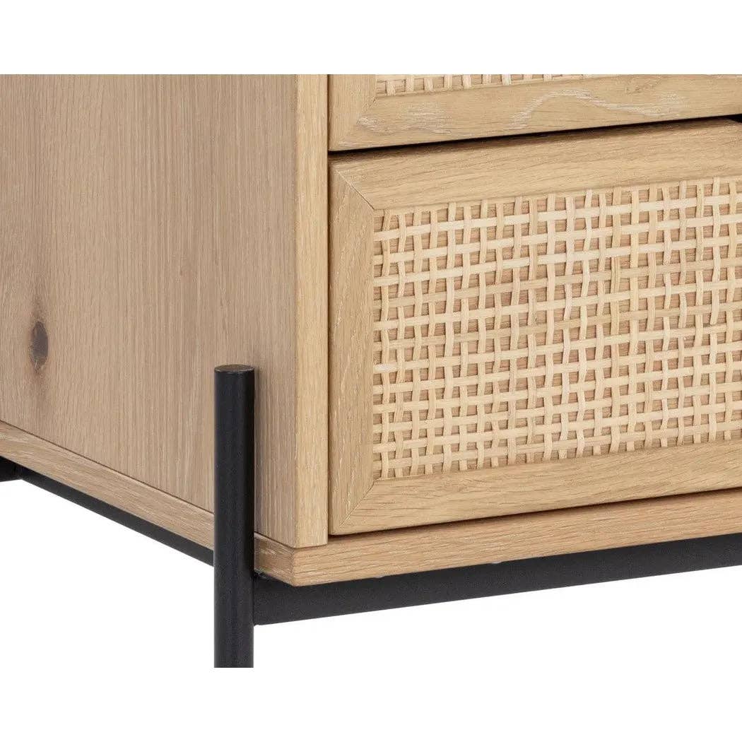 LOOMLAN - Wholesale Bedroom Furniture - Avida Wooden Iron Nightstand21