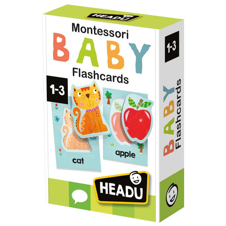 Flashcards Baby Montessori SV för wholesale av Headu ROW