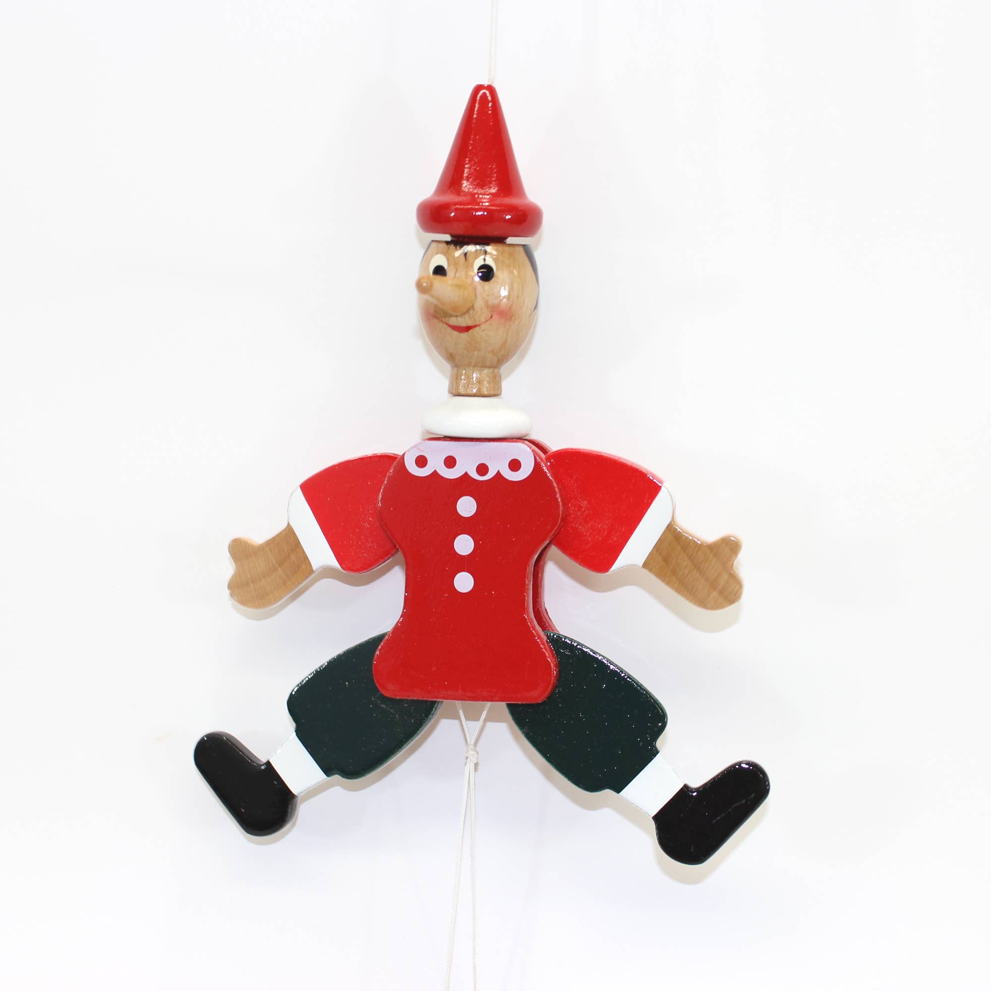 San Lorenzo Design - Wholesale Wood Toy - Kids - Pinocchio Wooden Flat Marionette, Mastro Geppetto1